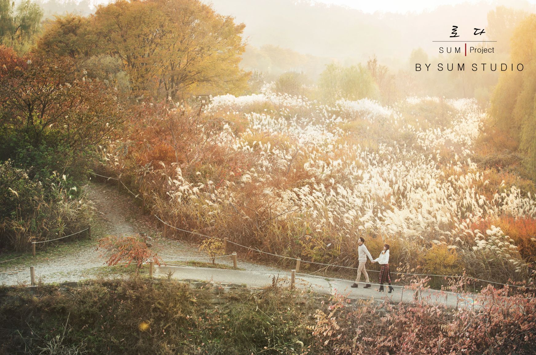 Korea Wedding Outdoor Photography in Autumn with Mapletrees (NEW) by SUM Studio on OneThreeOneFour 29