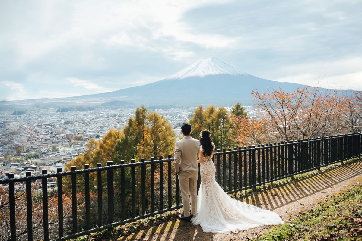 東京根津神社傳統和服拍攝. 以及忠霊塔和富士山的婚前拍攝 by Dahe on OneThreeOneFour 8