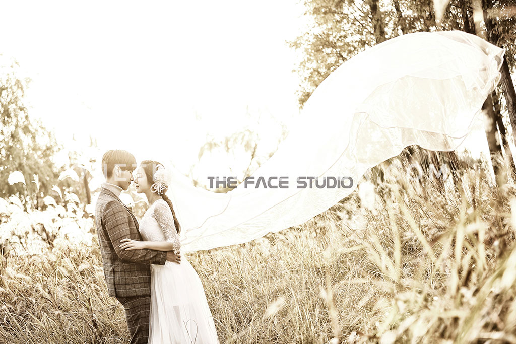 [AUTUMN] Korean Studio Pre-Wedding Photography: Seonyudo Park (선유도 공원)  (Outdoor) by The Face Studio on OneThreeOneFour 12