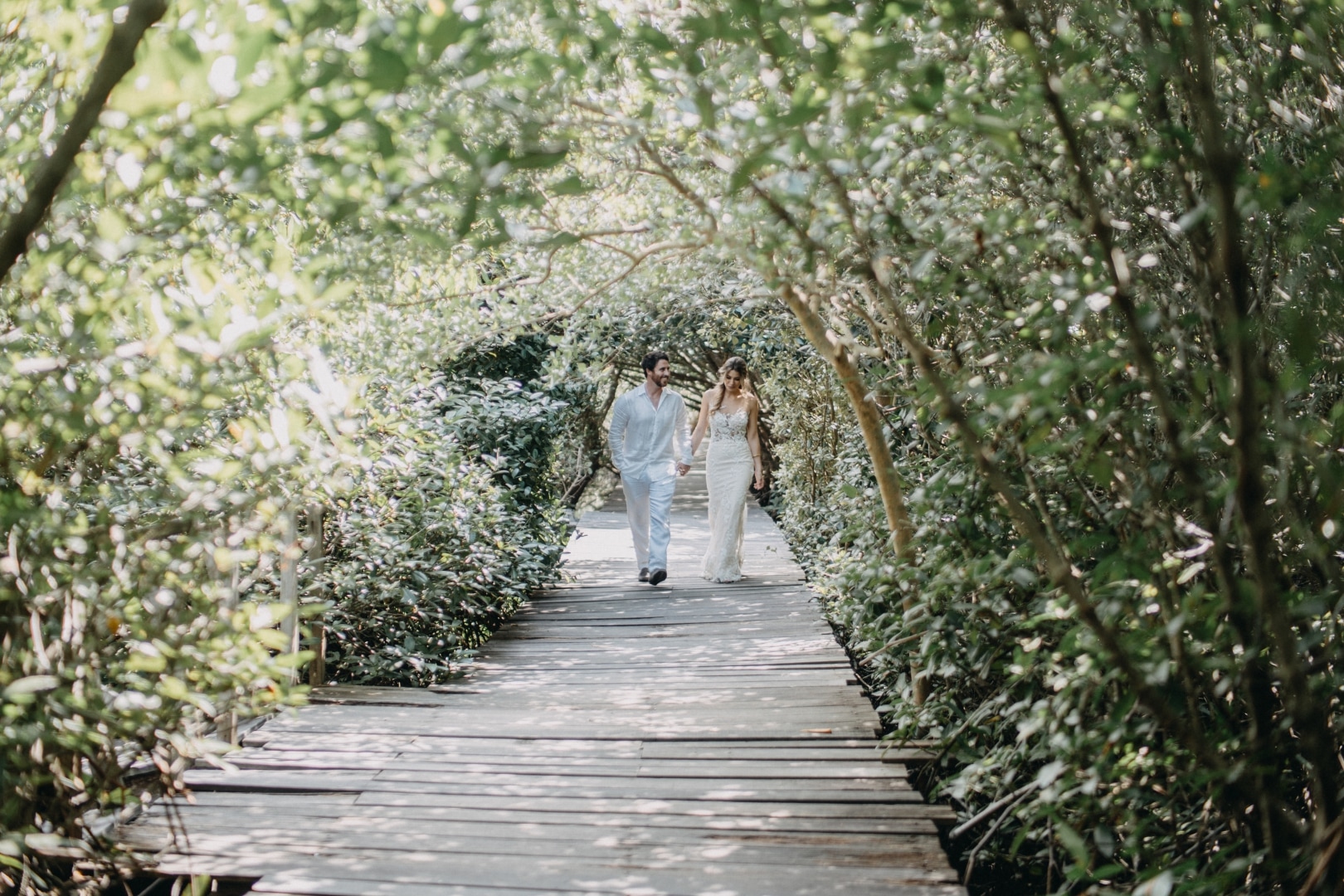 A&R: Bali Post-wedding Photography at Mangrove Forest and Beach by Agus on OneThreeOneFour 10