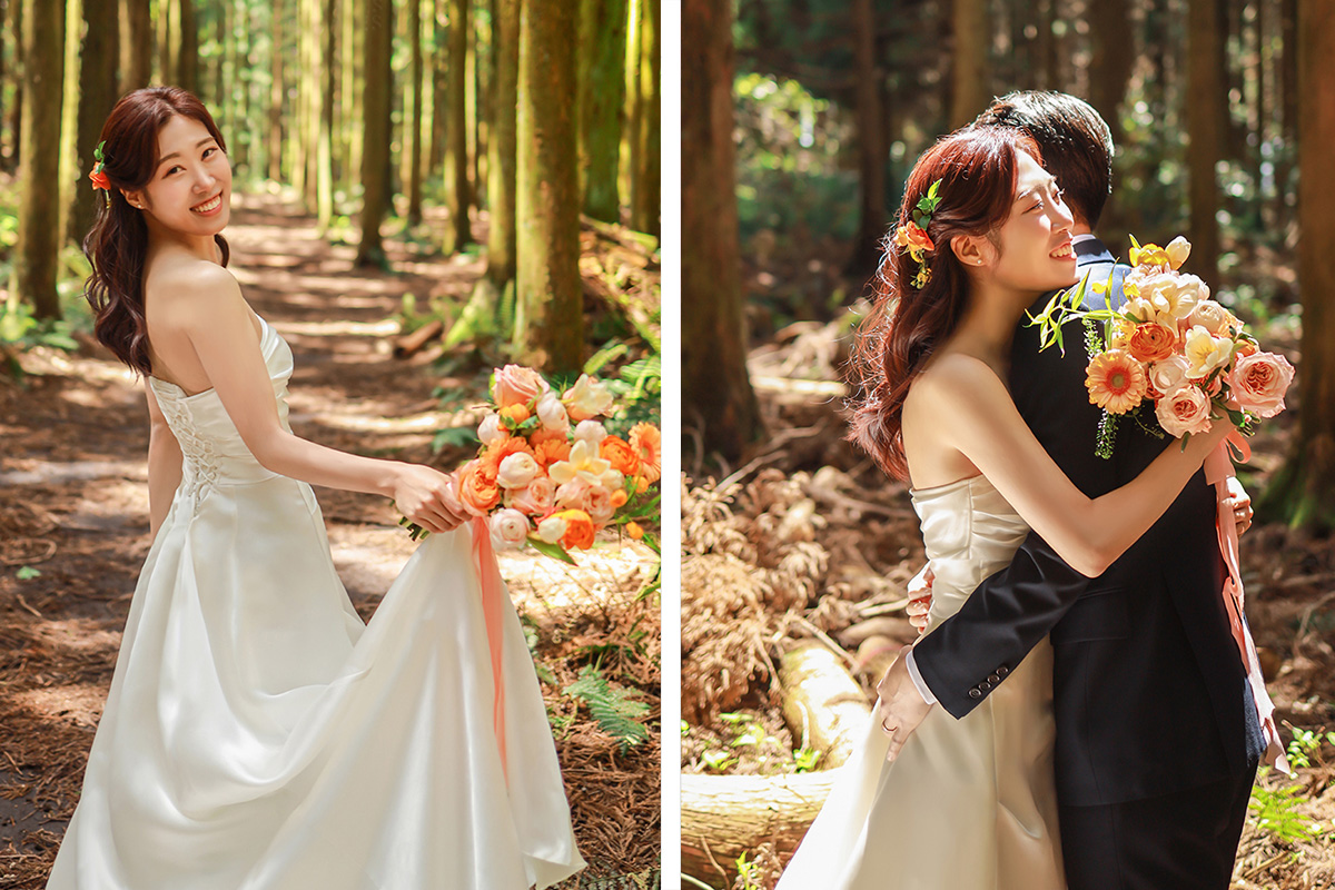 Enchanting Spring Pre-Wedding Photoshoot at Jeju Island by Byunghyun on OneThreeOneFour 3