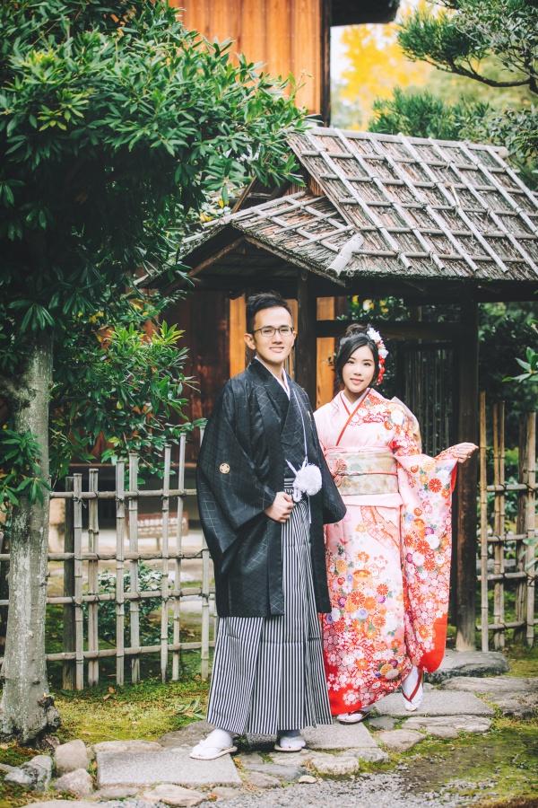 Kyoto Kimono Photoshoot At Shosei-en Garden and Kennin-Ji Temple, Gion District  by Shu Hao  on OneThreeOneFour 12