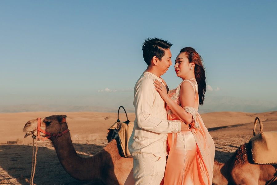 Morocco Surprise Proposal And Casual Couple Photoshoot At Agafay Desert by AW on OneThreeOneFour 18