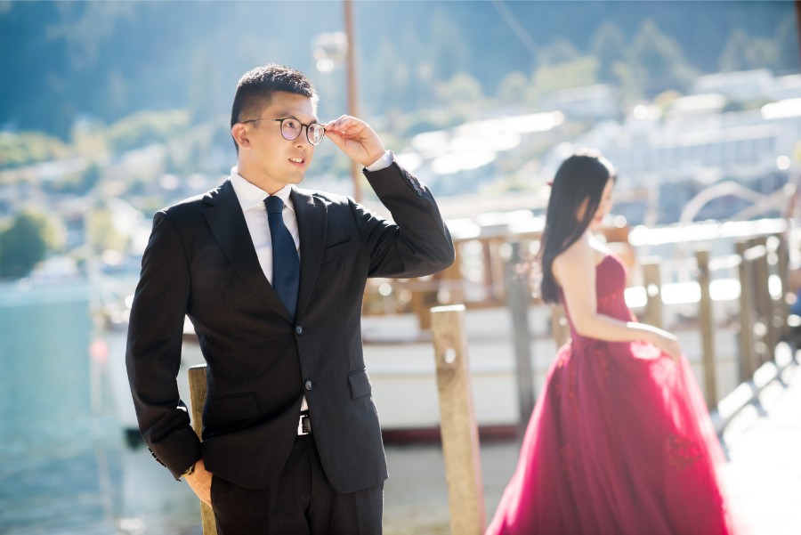 New Zealand Starry Night Prewedding Photoshoot with Alpaca Farm  by Mike on OneThreeOneFour 48