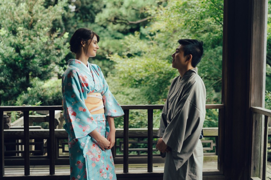 I: Mixed couple pre-wedding in Tokyo wearing kimono by Lenham on OneThreeOneFour 6