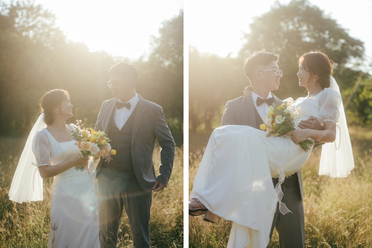 Taiwan Pre-Wedding Photoshoot Autumn Garden Scenic Nature  by  on OneThreeOneFour 19