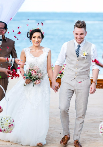 Bali Destination Beach Wedding At Nusa Dua Hotel