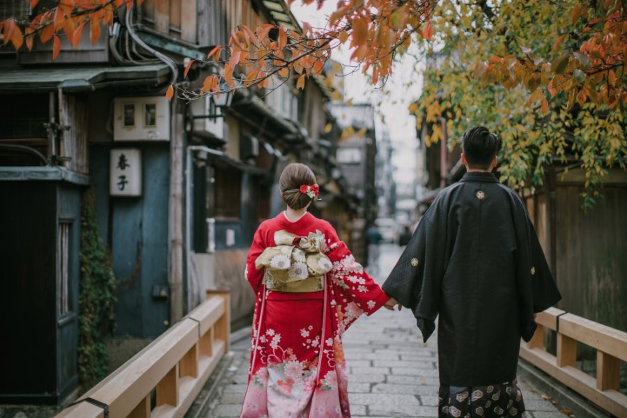 秋季奈良公園和衹園日本京都婚紗拍攝 by Kinosaki on OneThreeOneFour 5