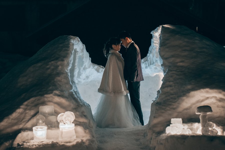 H&V: Snowy pre-wedding in Hokkaido by Kuma on OneThreeOneFour 24
