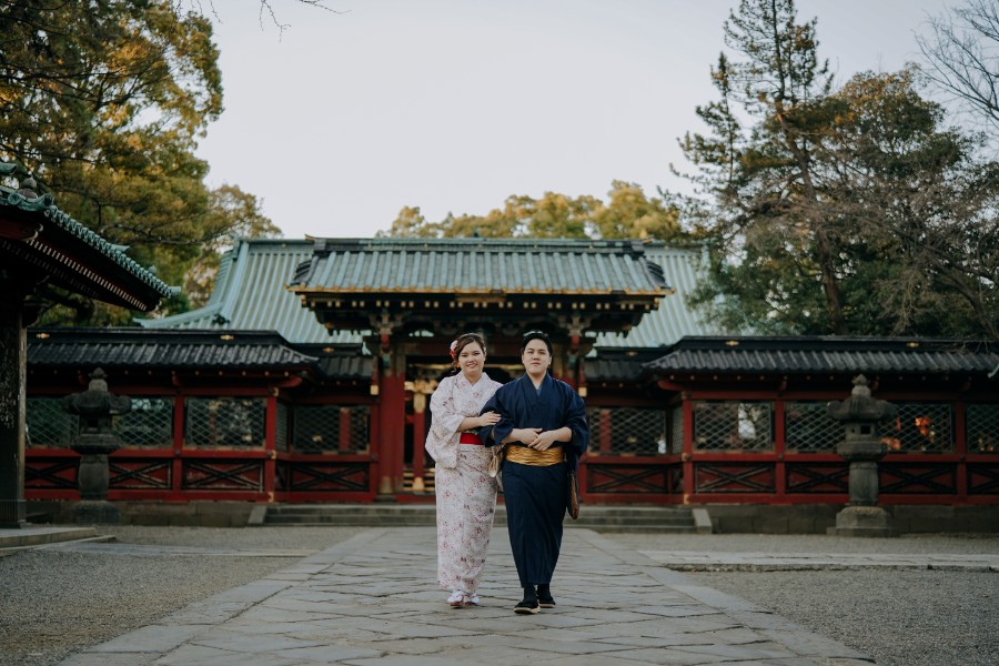 日本東京婚紗拍攝地點 - 新宿御苑 & Yanesen by Ghita on OneThreeOneFour 19