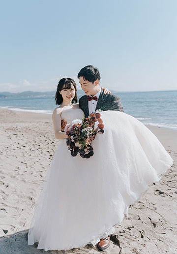 Tokyo Pre-Wedding at Beach & Odaiba Statue of Liberty