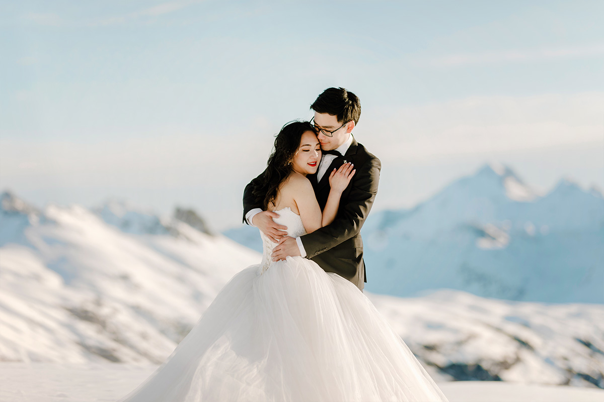 New Zealand Snow Mountains and Glaciers Pre-Wedding Photoshoot by Fei on OneThreeOneFour 16
