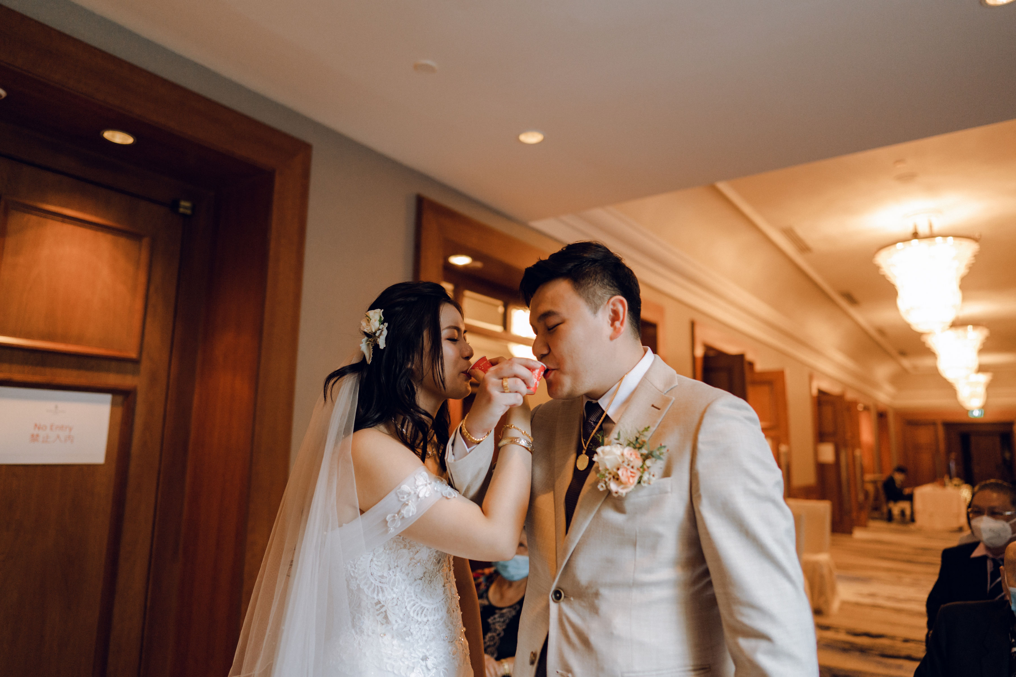 B & J Wedding Day Lunch Photography Coverage At St Regis Hotel by Sam on OneThreeOneFour 32