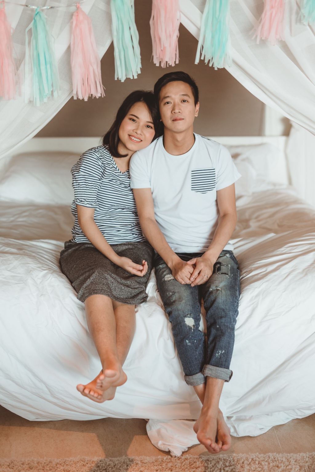 Engagement Photoshoot In Phuket At Phuket Old Town And Beach For Hong Kong Couple by Por  on OneThreeOneFour 1