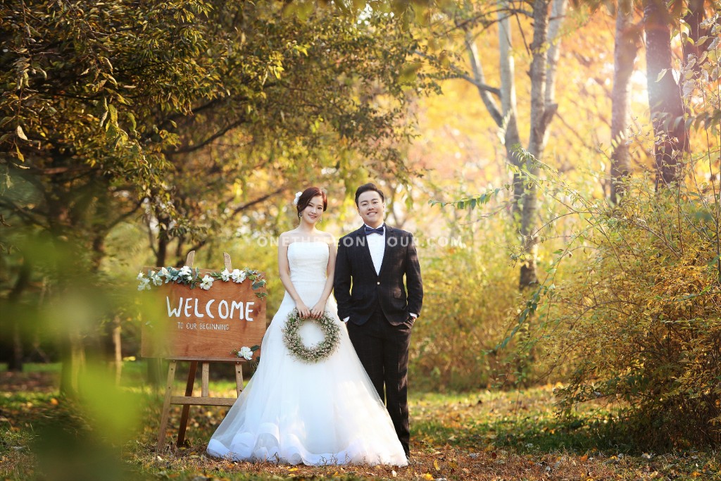 Studio Bong Korea Autumn Outdoor Pre-Wedding Photography - Past Clients by Bong Studio on OneThreeOneFour 1