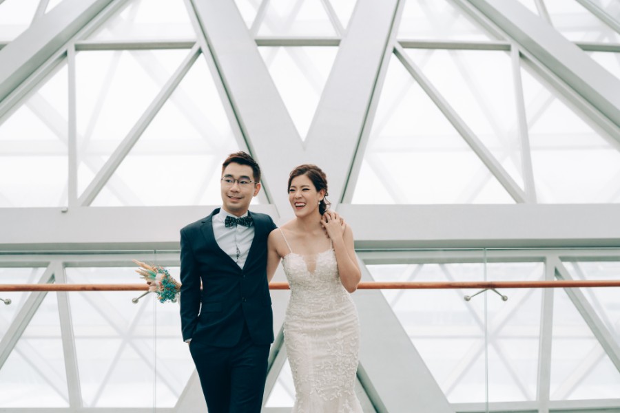 K&V: Pre-wedding in Singapore at Jewel, Gardens by the Bay and Jurong Lake Gardens by Grace on OneThreeOneFour 10