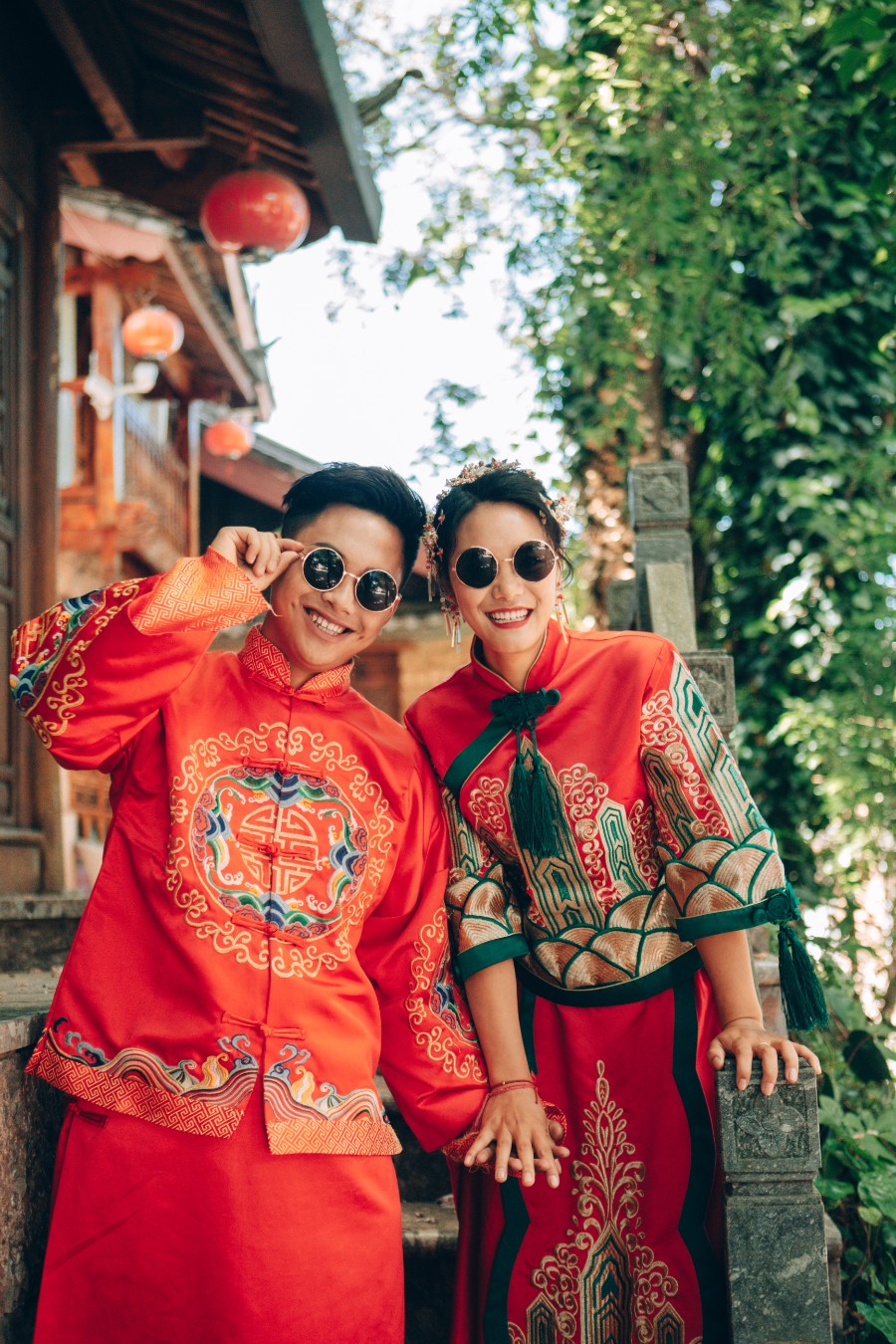 Yunnan Outdoor Pre-Wedding Photoshoot At Lijiang Jade Dragon Mountain & Ancient Town by Cao on OneThreeOneFour 11
