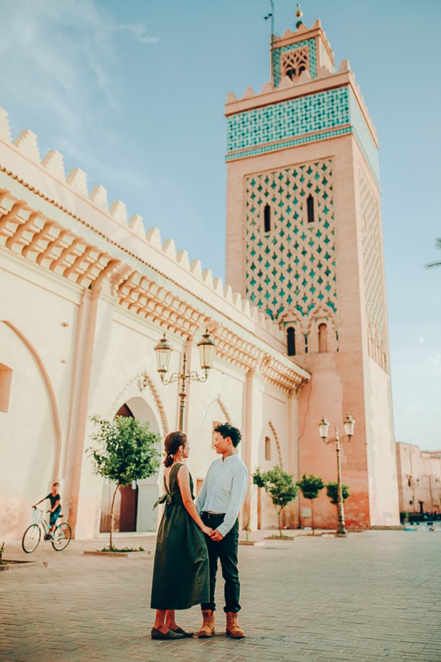 Morocco Pre-Wedding Photoshoot At Marrakech - Le Jardin Secret And Djemma El Fna Tower by Rich on OneThreeOneFour 13