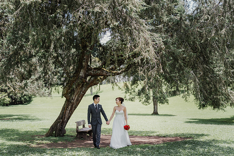 bali wedding photoshoot forest Botanic Garden