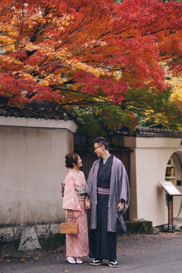 A&R: Kyoto Autumn Pre-wedding Photoshoot by Jia Xin on OneThreeOneFour 7