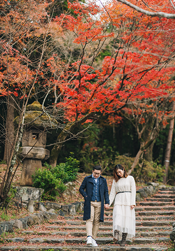 Autumn pre-wedding in Kyoto