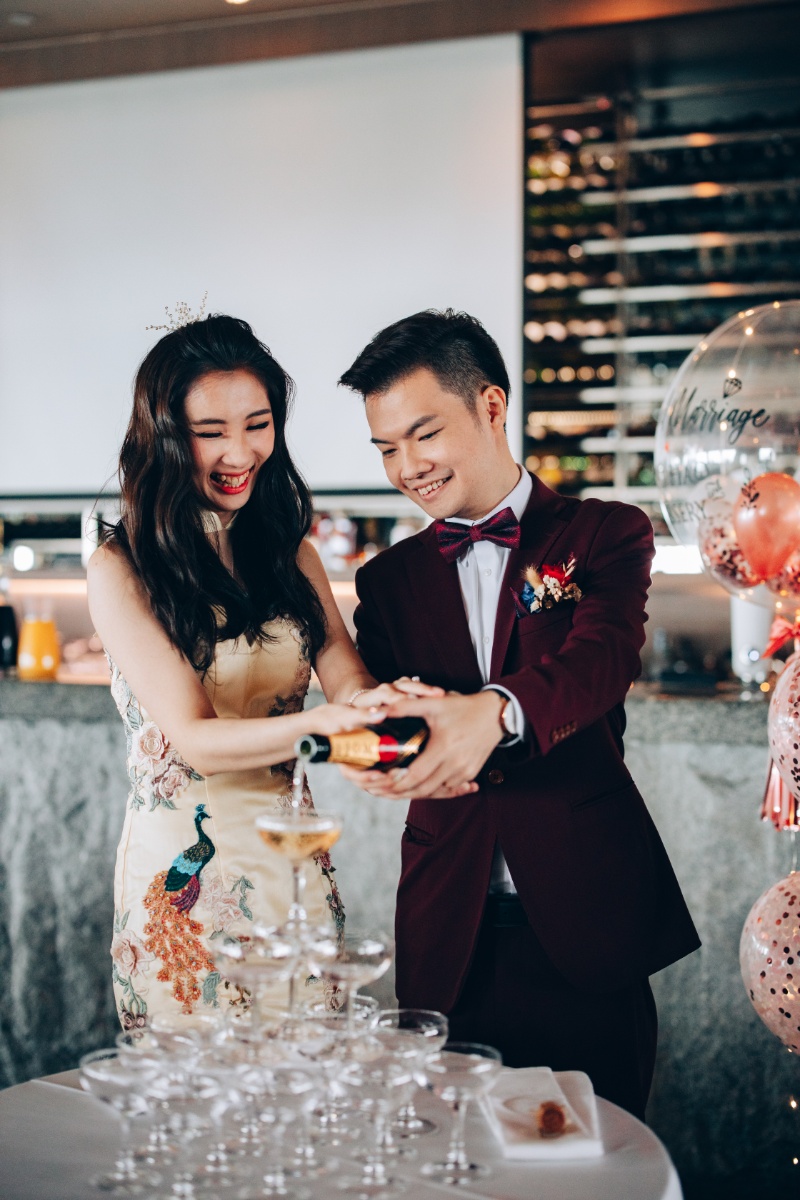 J&ZH: Singapore Wedding day at 1-altitude Bar by Cheng on OneThreeOneFour 52