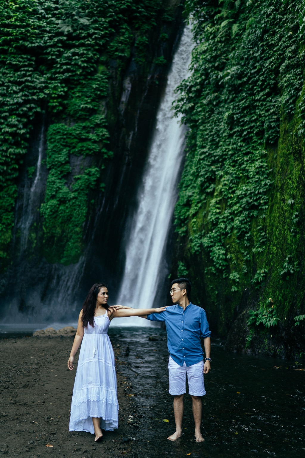 S&J: Bali Full Day Post-wedding Photography at Lake, Waterfall, Forest And Beach by Aswin on OneThreeOneFour 11