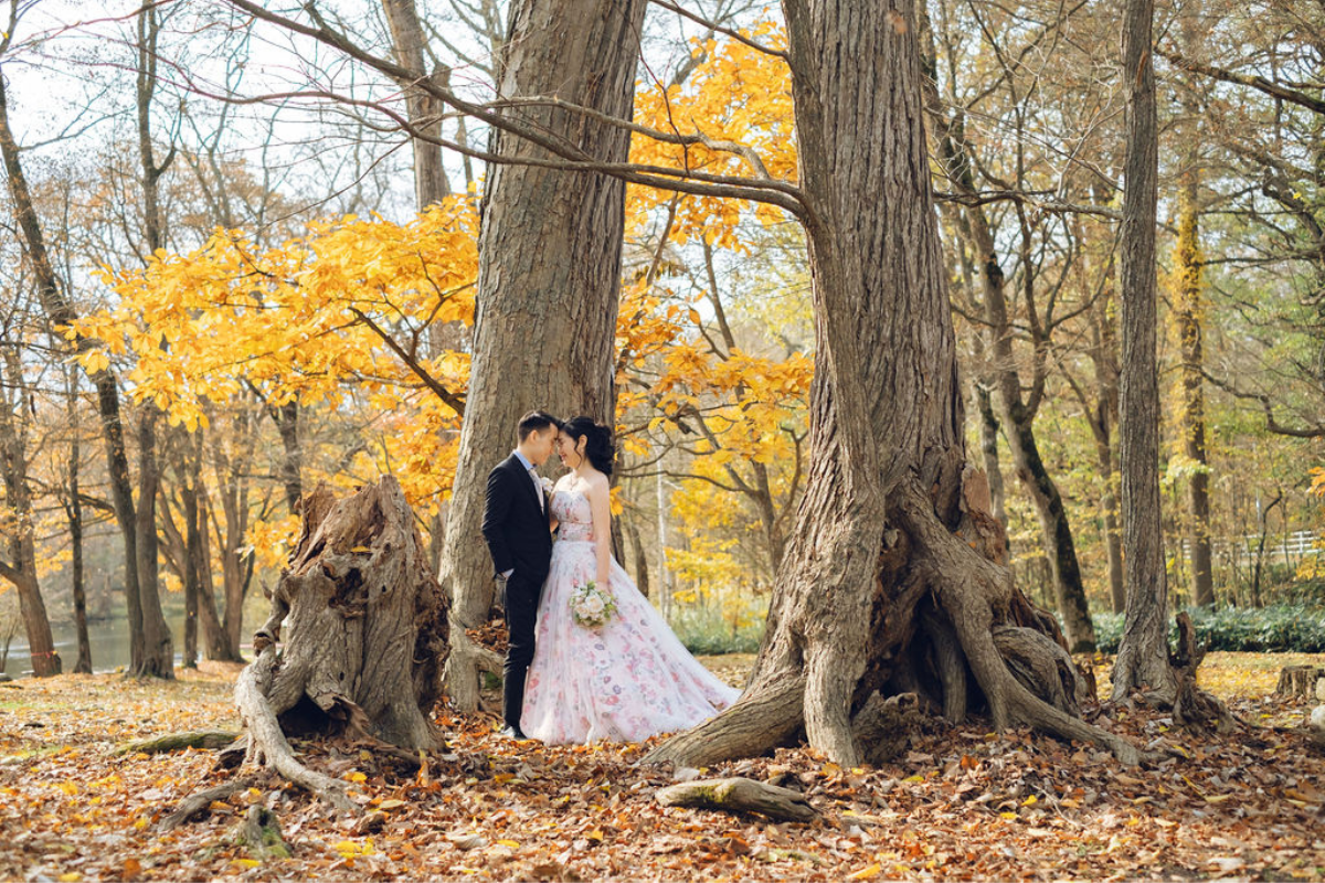 北海道秋季婚前拍攝，包括青池、過山車之路和鳥沼公園 by Kuma on OneThreeOneFour 1