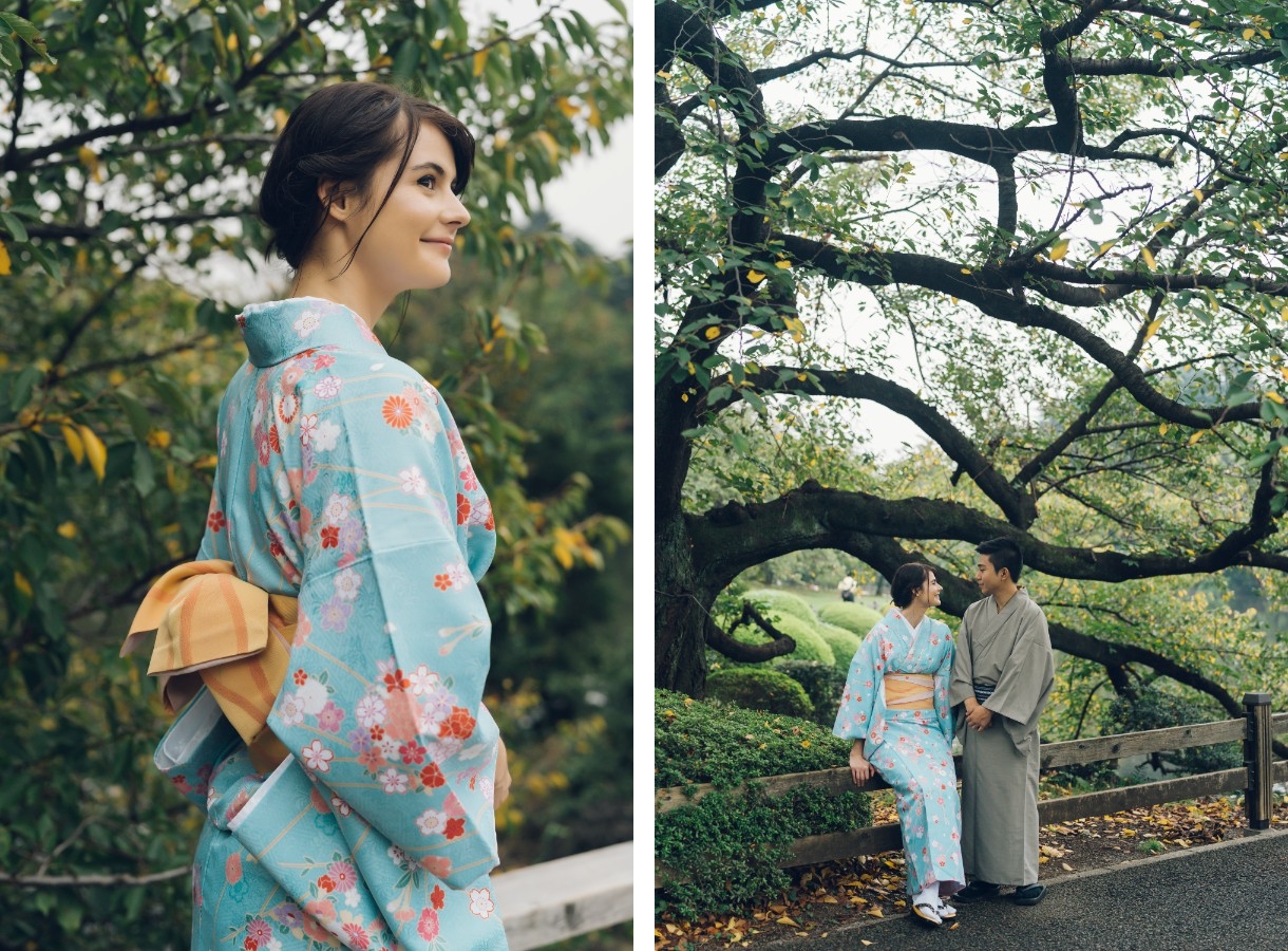 I: Mixed couple pre-wedding in Tokyo wearing kimono by Lenham on OneThreeOneFour 3