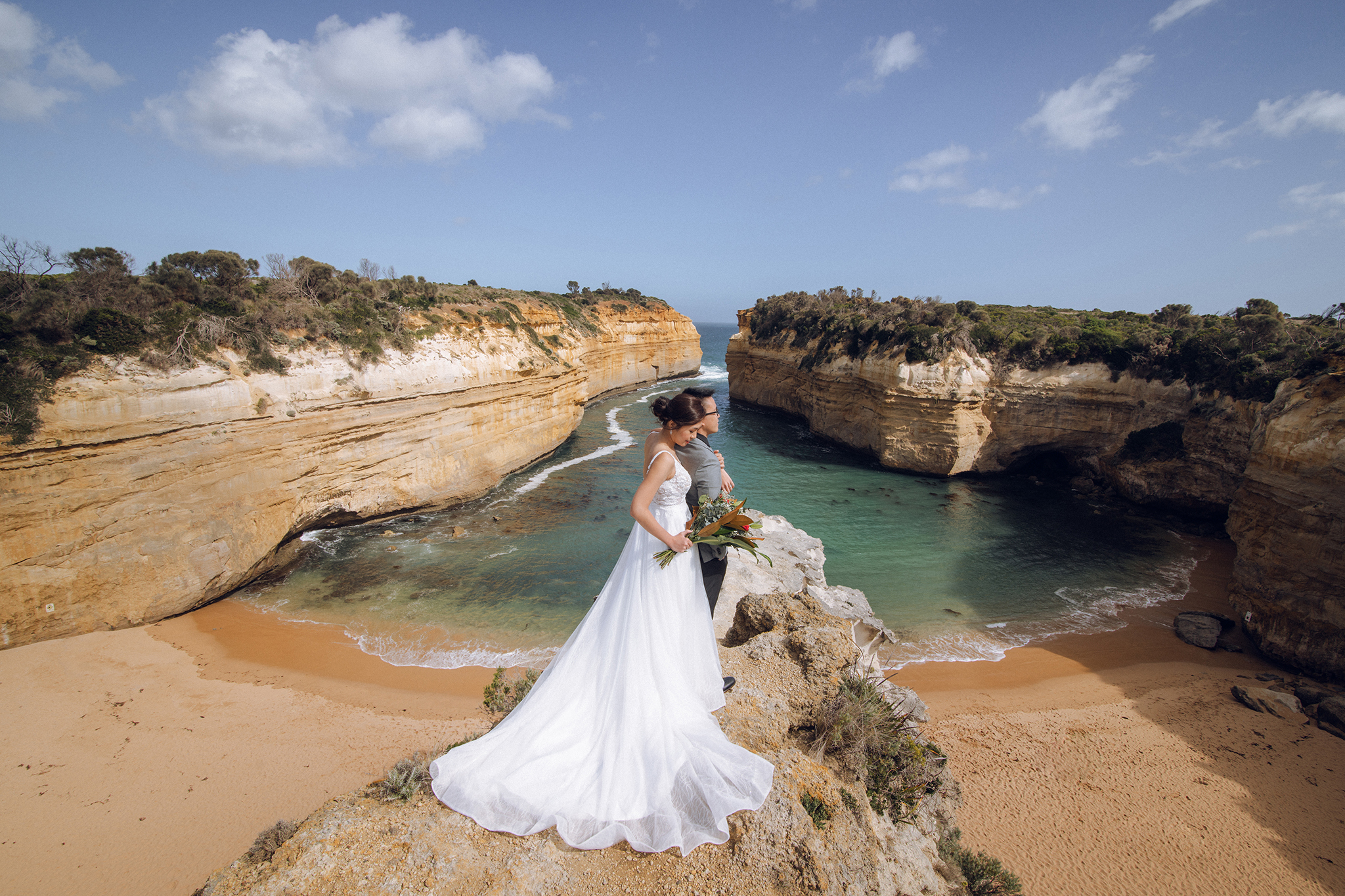 澳洲大洋路婚紗拍攝 十二使徒岩和阿德湖峽 by Freddie on OneThreeOneFour 1