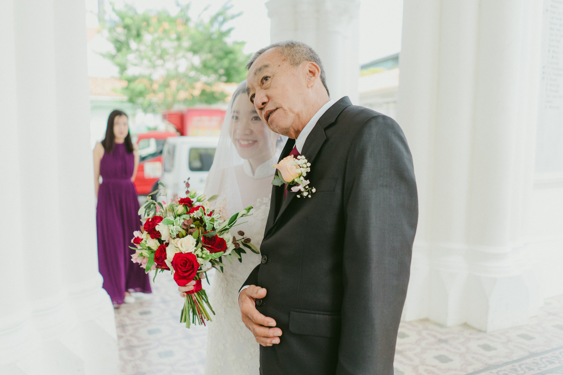 Singapore Wedding Day Photography In Cathedral by Yeo on OneThreeOneFour 17