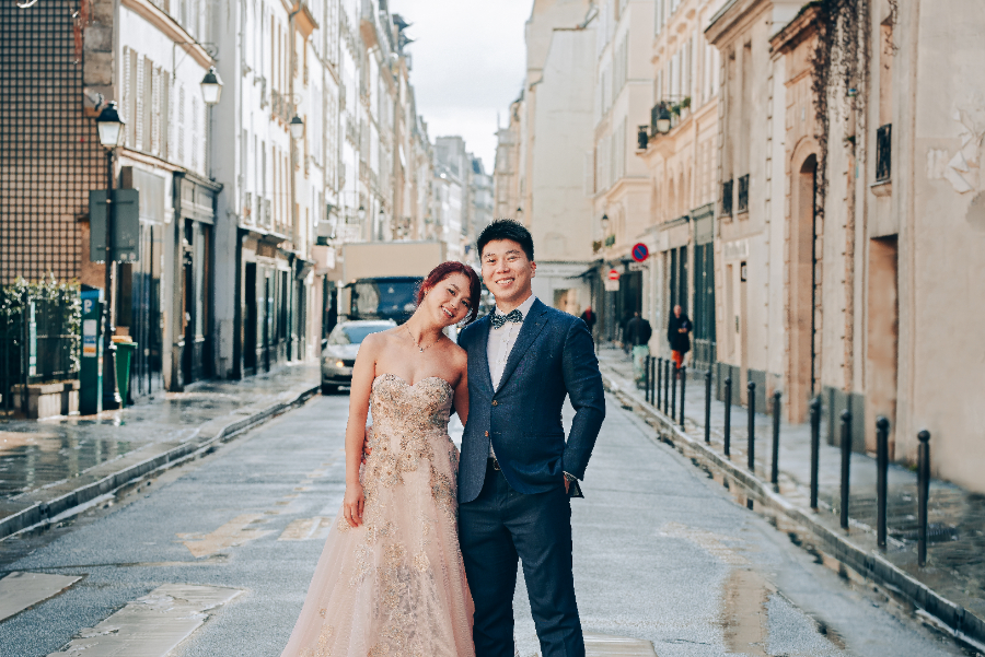 Paris Pre-Wedding Photography for Singapore Couple At Eiffel Tower And Palais Royale  by Arnel on OneThreeOneFour 22