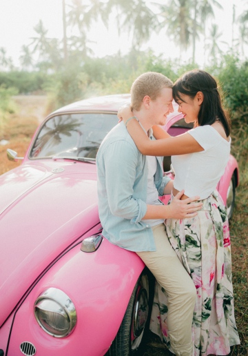 Casual Engagement Photoshoot In Phuket At The Forest 