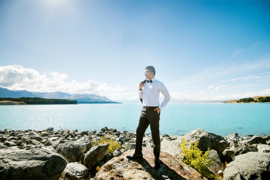 New Zealand Starry Night Prewedding Photoshoot with Alpaca Farm  by Mike on OneThreeOneFour 5