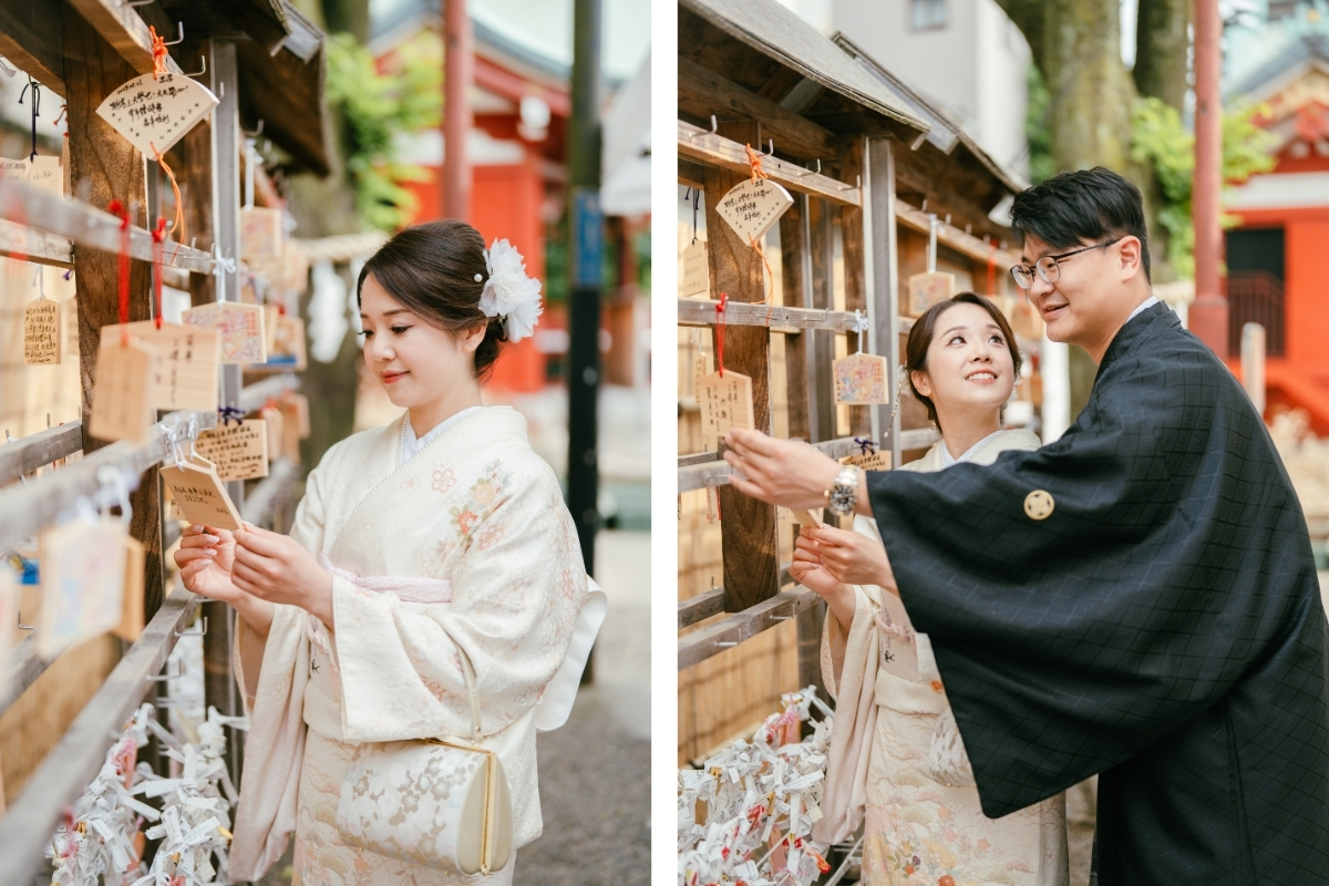 Tokyo Pre-Wedding Photoshoot with Nonbei Yokocho, Shiba Park, and Shibuya by  on OneThreeOneFour 1