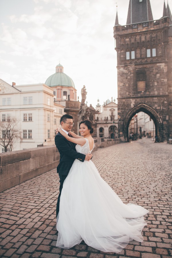 M&B: Prague Fairytale Pre-wedding Photoshoot  by Nika on OneThreeOneFour 9
