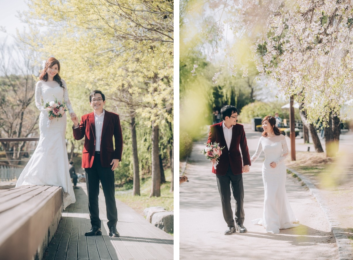 S & C Korea Outdoor Pre-Wedding Photoshoot At Seonyudo Park & Yeonnam-dong by Jongjin on OneThreeOneFour 10