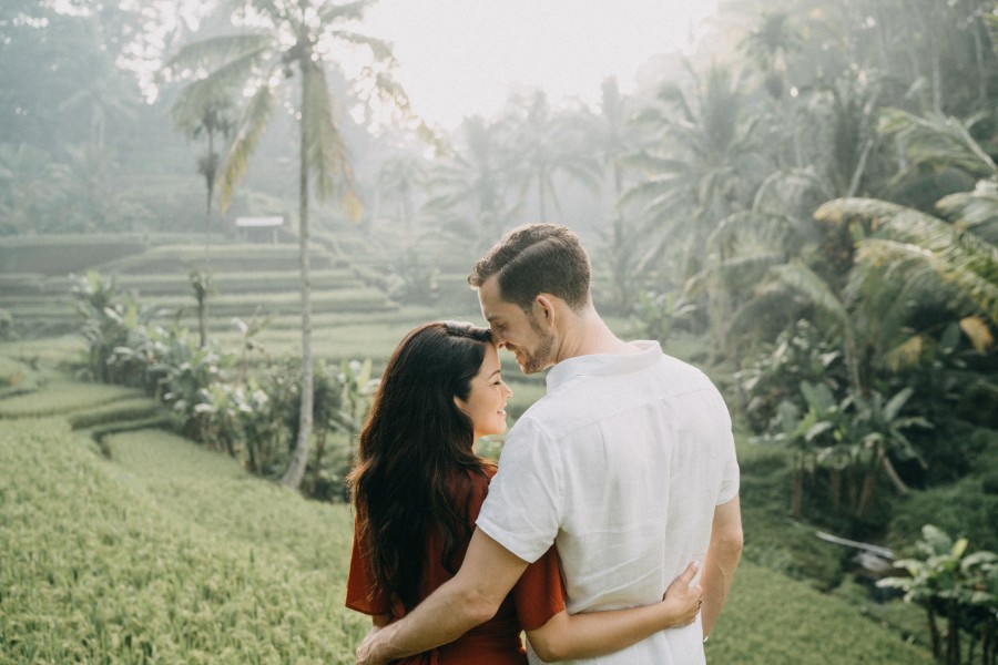 A&Z: Bali Honeymoon Photoshoot at Ceking Rice Terrace by Agus on OneThreeOneFour 9