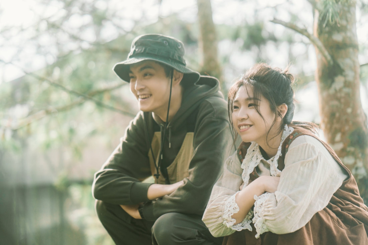 Taiwan Pre-Wedding Photoshoot Countryside Forest Misty Bridges by  on OneThreeOneFour 21