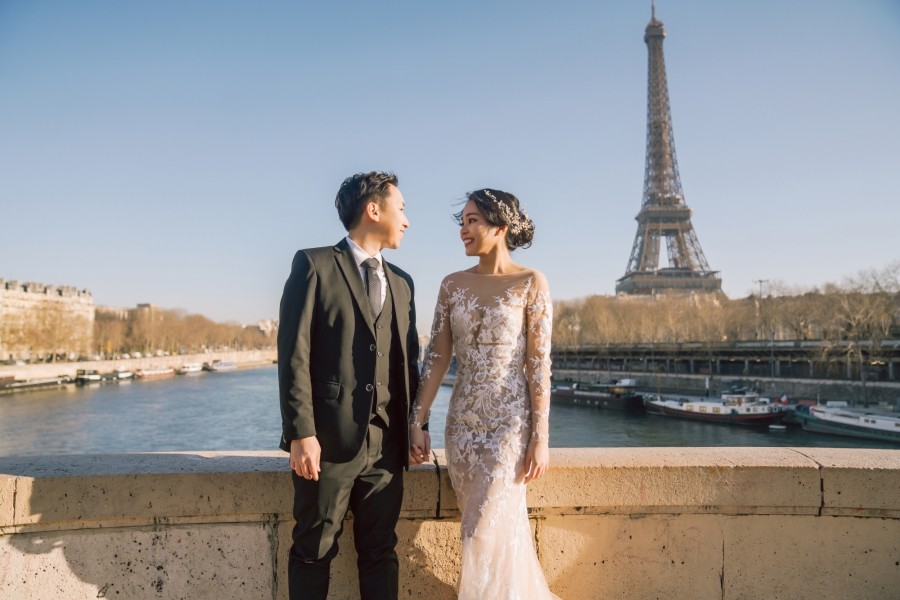 Elegance in Every Frame: Victoria & Eugene's Parisian Engagement Photoshoot by Vin on OneThreeOneFour 8