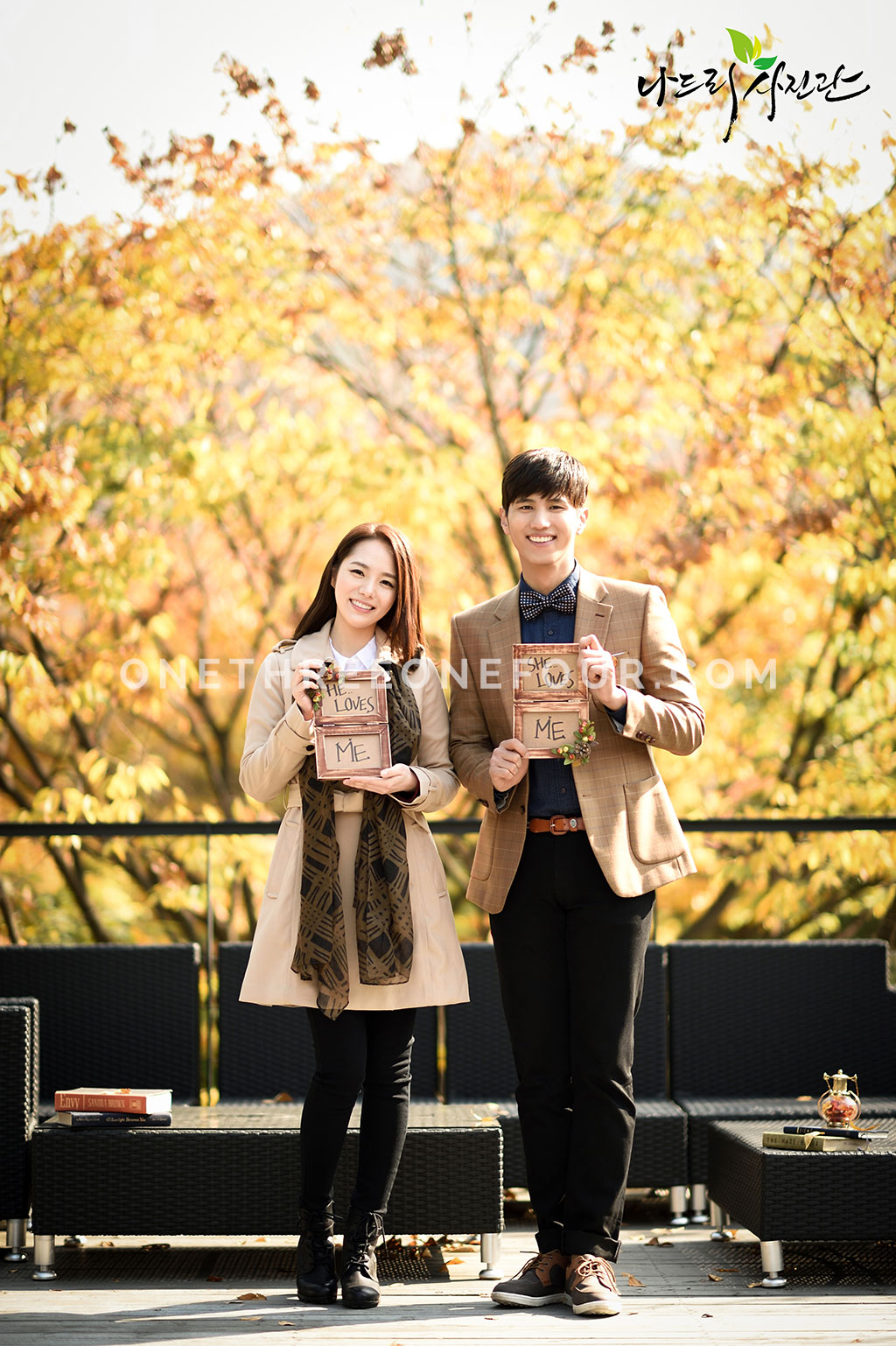 Korean Studio Pre-Wedding Photography: Autumn (Outdoor) by Nadri Studio on OneThreeOneFour 11