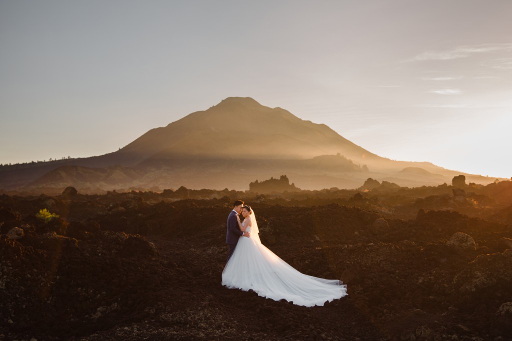 Pre-Wedding Photographer In Bali: Photoshoot At Mount Batur, Kintamani Forest, Cepung Waterfall And Tegal Wangi Beach by Hendra  on OneThreeOneFour 7