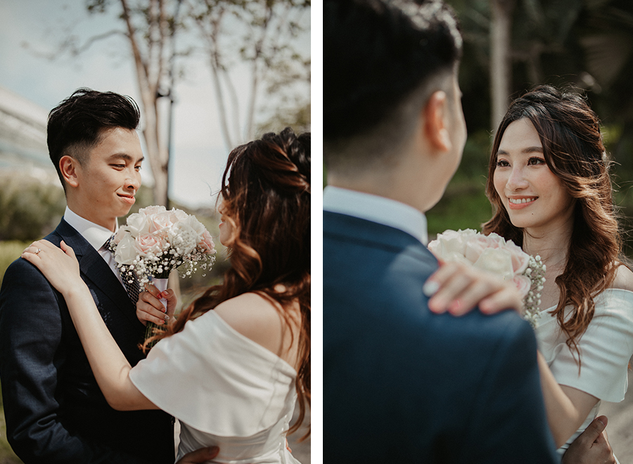 S & L - Singapore Outdoor Pre-Wedding at Coney Island & Gardens By The Bay by Chan on OneThreeOneFour 16