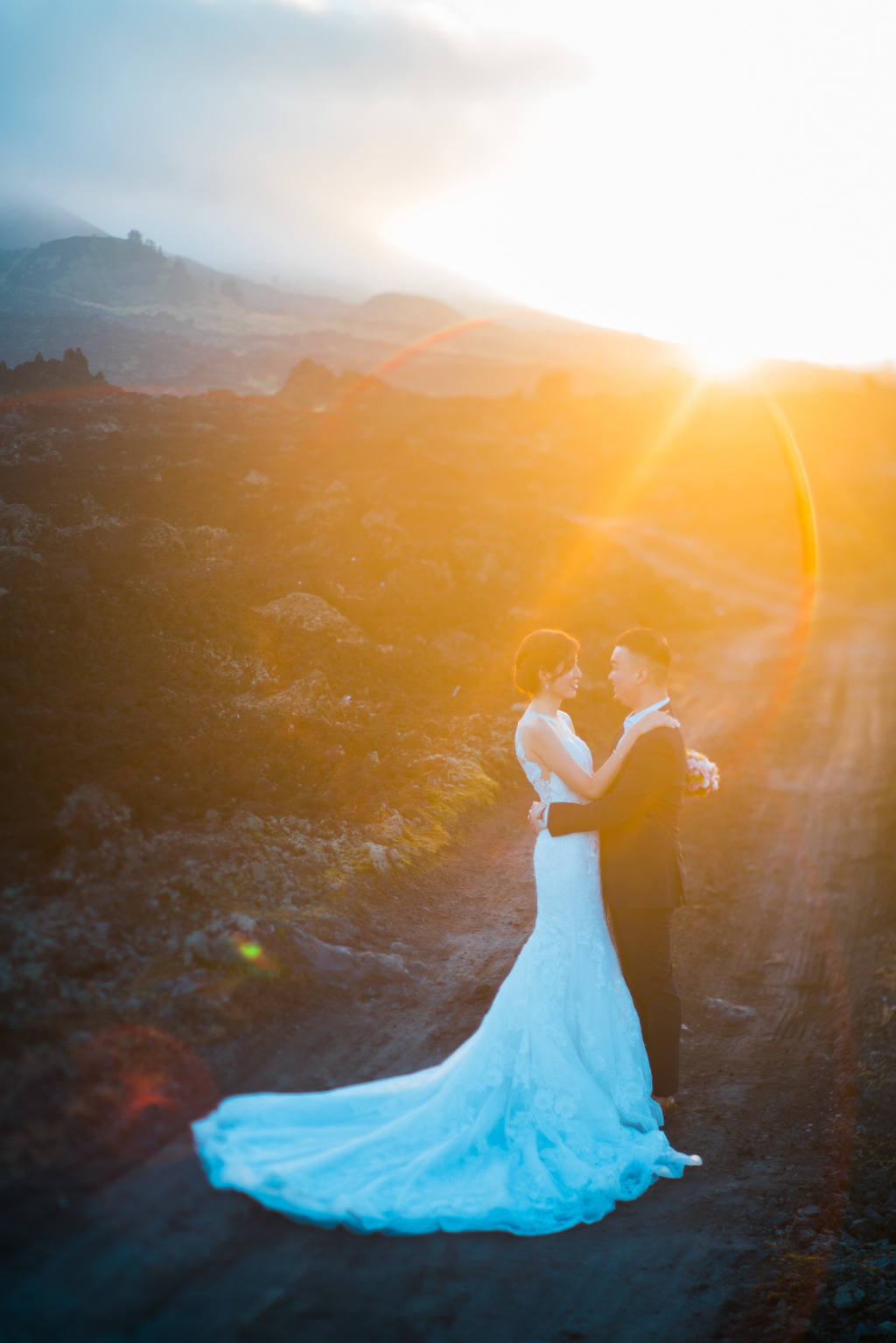 Bali Pre-Wedding Photoshoot At Kintamani And Cepung Waterfall  by Hery  on OneThreeOneFour 10