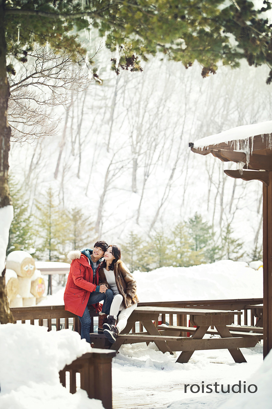 Gangwon-do Winter Korean Wedding Photography by Roi Studio on OneThreeOneFour 15