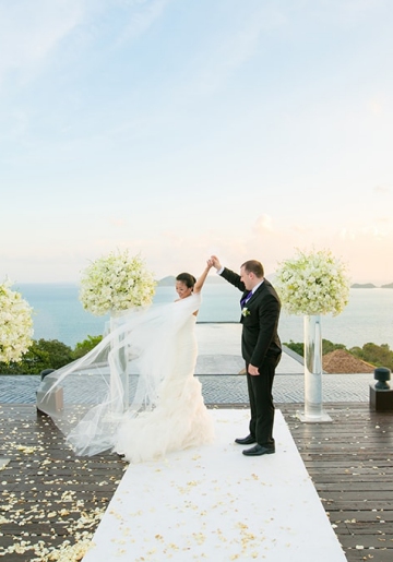 Singapore Couple's Destination Wedding At Sri Panwa Resort, Phuket 