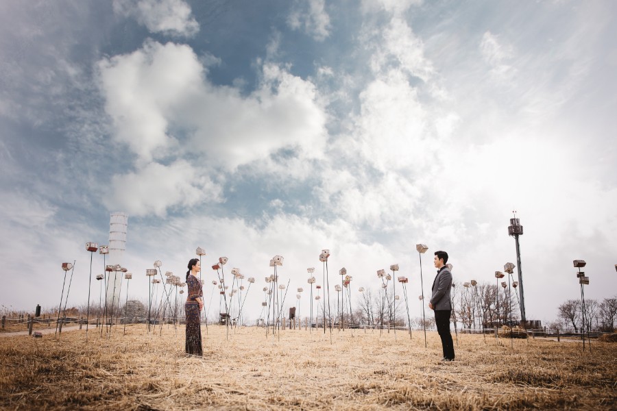 LL&ZY: Magical pre-wedding in Seoul at Haneul Park, National Folk Museum and Samcheong-dong by Junghoon on OneThreeOneFour 13