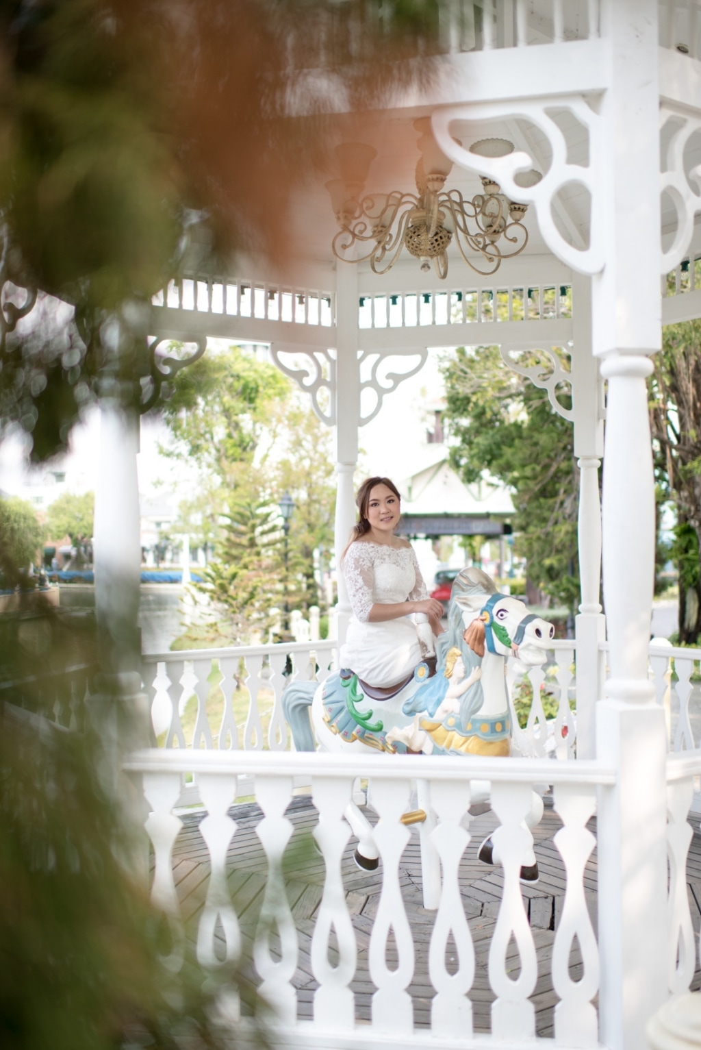 P&C: Bangkok Wedding Photoshoot | Chocolate Ville | European Theme Park Restaurant  by Sahrit on OneThreeOneFour 22