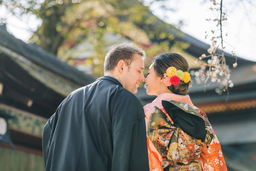 Kyoto Kimono Prewedding Photoshoot Higashiyama District Japan by Shu Hao on OneThreeOneFour 62