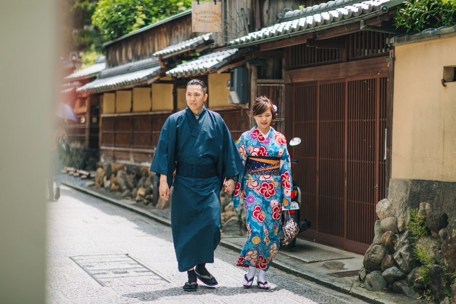 日本京都東山區，法觀寺八坂塔 和服拍攝 by Shu Hao on OneThreeOneFour 54